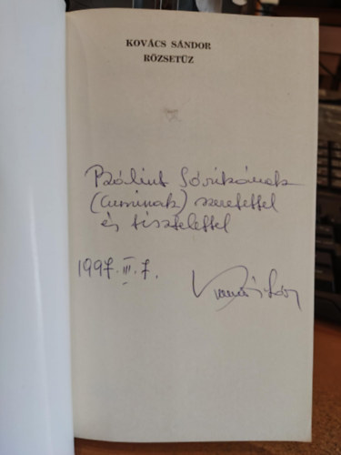 Kovács Sándor - Rőzsetűz - Válogatott versek