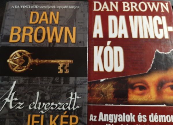 Dan Brown - Az elveszett jrelkp + A Da Vinci-kd (2 ktet)