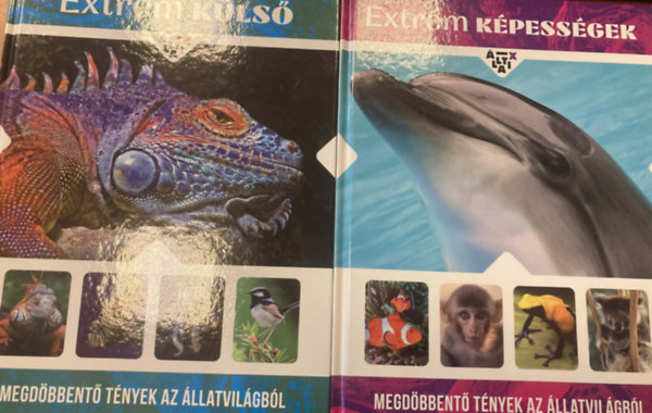 2 db Megd�bbent� t�nyek az �llatvil�gb�l k�nyvcsomag