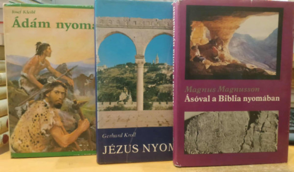 Magnus Magnusson, Gerhard Kroll Josef Kleibl - 3 db Valls: dm nyomban + sval a Biblia nyomban + Jzus nyomban