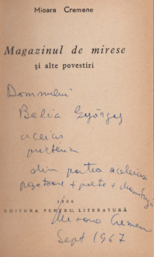 Mioara Cremene - Magazinul de mirese si alte povestiri (Dedik�lt)