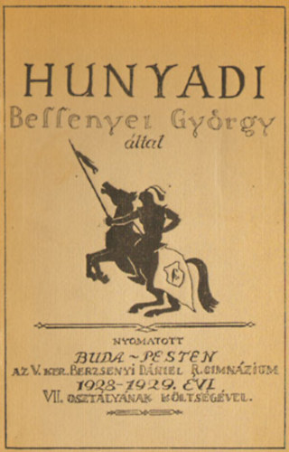 Bessenyei Gyrgy ltal - Hunyadi