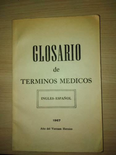 Orben Alfabetico - Glosario de Terminos Medicos-Ingles-Espanol