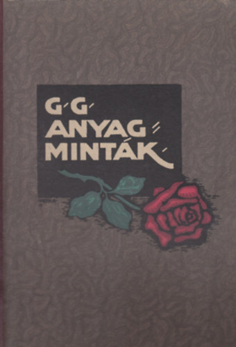 Goldzieher Géza anyagminták - Goldzieher Géza papírkereskedő mintakatalógusa