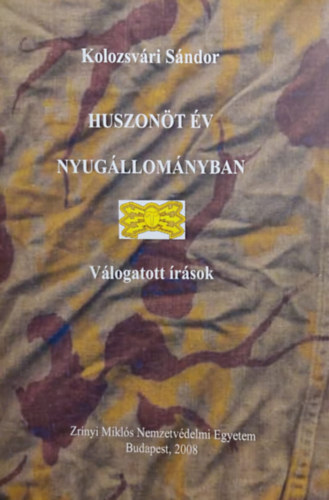 Kolozsvri Sndor - Huszont v nyugllomnyban - Vlogatott rsok