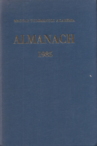 A Magyar Tudomnyos Akadmia almanacja 1985