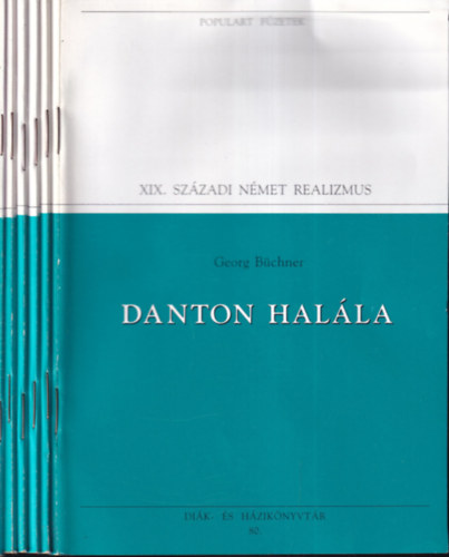 Gustave Flaubert, Henry James, Honor de Balzac, Stendhal, Charles Dickens Georg Bchner - 6 db. Populart fzetek- Realizmus (Danton halla + Hrom mese + A csavar fordul egyet + A vrs vendgfogad + Vanina Vanini + Karcsonyi nek)