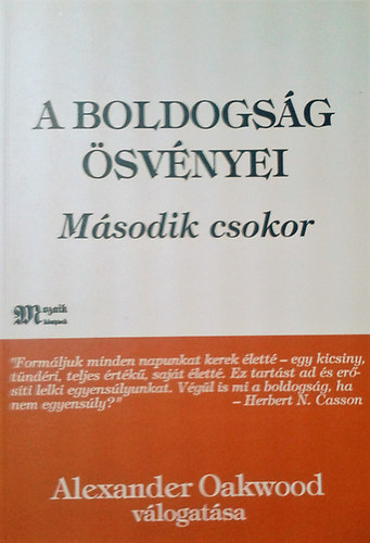 A boldogs�g �sv�nyei - M�sodik csokor