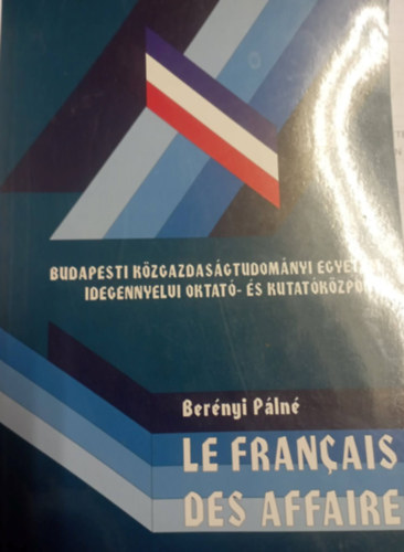 Bercsnyi Pln - Budapesti Kzgazdasgtudomnyi Egyetem Idegennyelvi Oktat- s Kutatkzpont