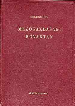 V. N. Scsegolev - Mez�gazdas�gi rovartan