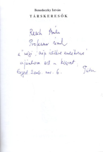 T�rskeres�k - dedik�lt