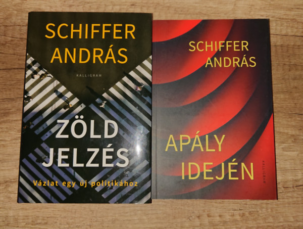 Schiffer András - 2 kötet Schiffer Andrástól: Zöld jelzés, Apály idején