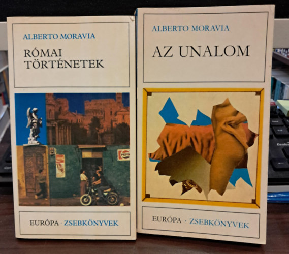 Alberto Moravia - 2 db Alberto Moravia kötet: Az unalom + Római történetek