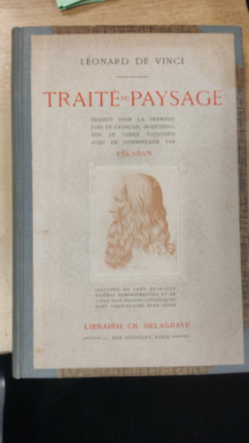 Léonard de Vinci - Traité du paysage (Értekezés a tájképről francia nyelven)