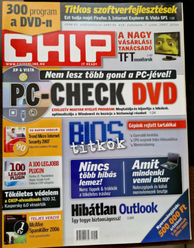 Chip magazin XIX. vfolyam 7. szm, 2007. jlius