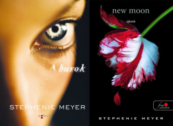 Stephenie Meyer - 2 db Stephenie Meyer ktet: New Moon - jhold + A burok