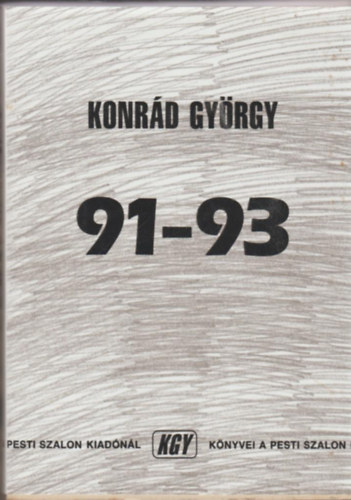 Konr�d Gy�rgy - 91-93
