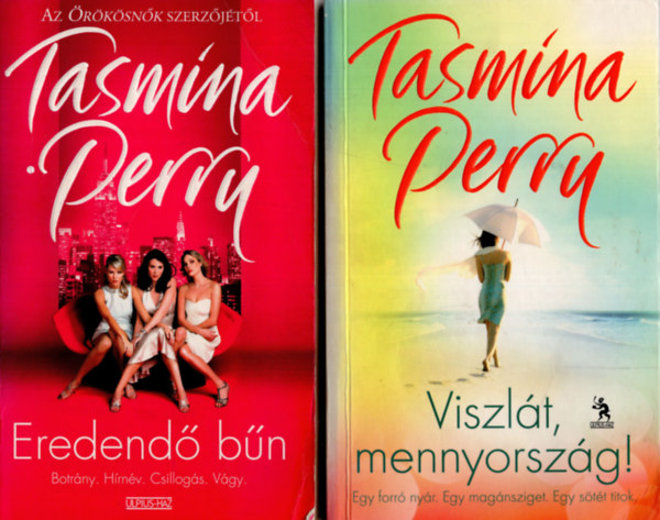 Tasmina Perry - Viszlt, mennyorszg! + Eredend bn ( 2 ktet )