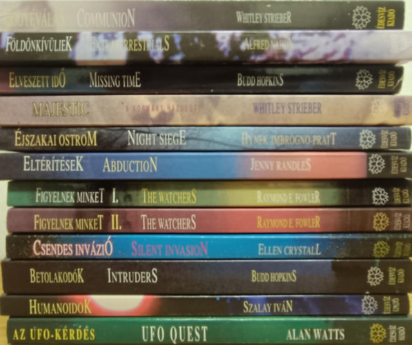 Alfred Nahon, Jenny Randles, Ellen Crystall, Szalay Iván Whitley Strieber - Idegen civilizációk könyvcsomag