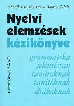 Adamikn Jsz A.-Hangay Z. - Nyelvi elemzsek kziknyve