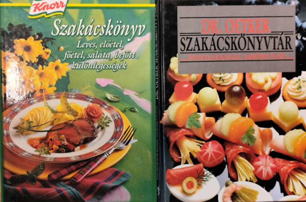 Dr. Otker Szakácskönyvtár + Knorr Szakácskönyv