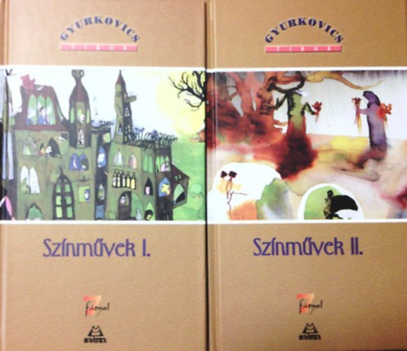 Gyurkovics Tibor - Sz�nm�vek 1-2. (Est�re meghalsz / Kreutzer szon�ta / Isten nem szerencsej�t�kos / �des Anna / F�szekalja / Bombat�lcs�r / Groteszkek / Cs�sz�rmorzsa / H�bor�, h�rmasban / A gy�ztes / Hal�lsakk	 / Az �reg / Nagyvizit / �szinte r�sz