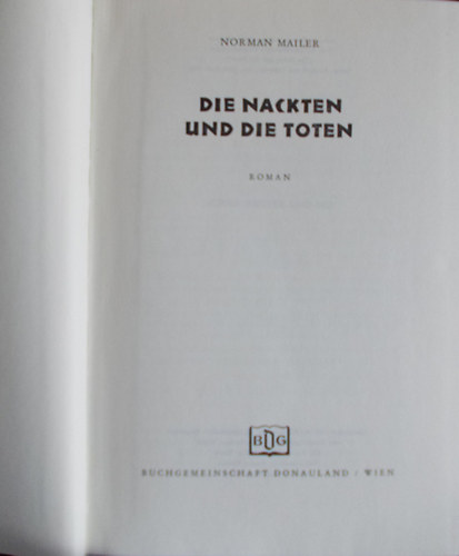 Norman Mailer - Die Nackten und die Toten