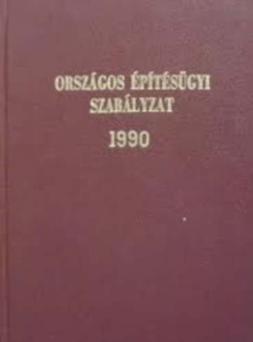Országos Építésügyi Szabályzat 1990
