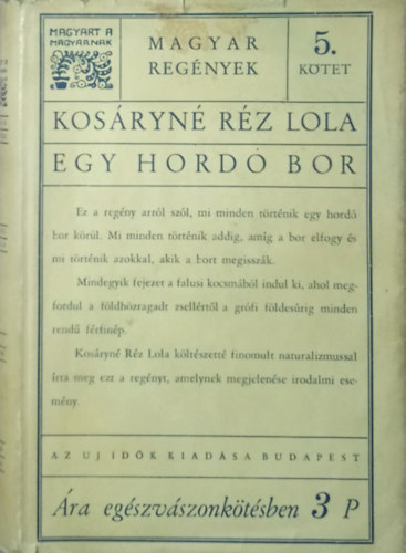 Kosryn Rz Lola - Egy hord bor
