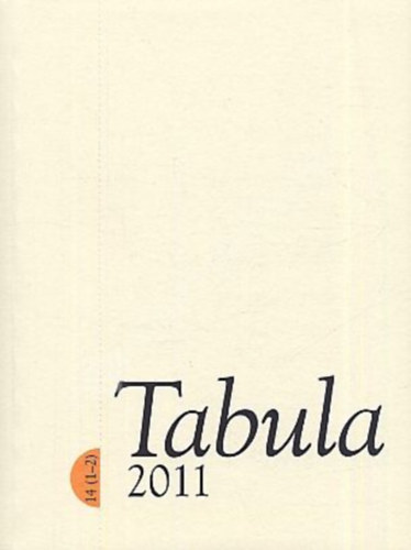 Tabula 2011 (14(1-2)