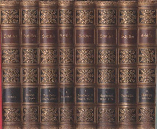 Friedrich Schiller - Schillers Werke 1-8.