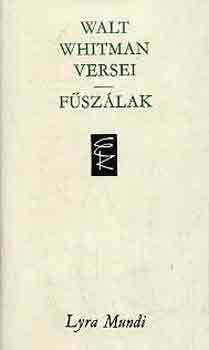 Walt Whitman - Walt Whitman versei-F�sz�lak