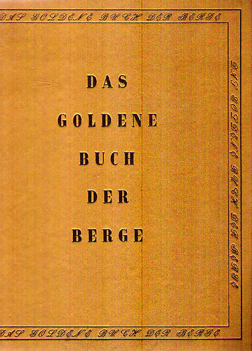 Das goldene buch der berge