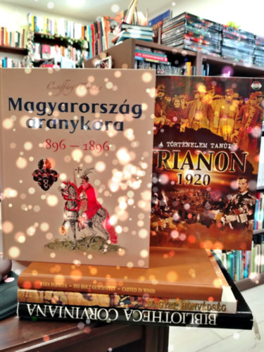 Csiffry Tams - KNYVMENT AJNLAT, 5 DB. TRIANON 1920+Magyarorszg aranykora+Ins Holz Geschnitzt(Fba faragva)+Magyar Honvdsg+Bibliotheca Corviniana