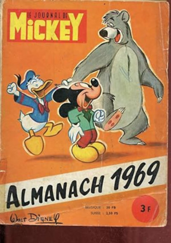 Le journal de Mickey Almanach 1969