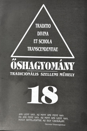 Őshagyomány tradicionális szellemi műhely 18.