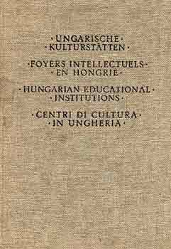 Ungarische Kulturst�tten (francia-angol-olasz is)