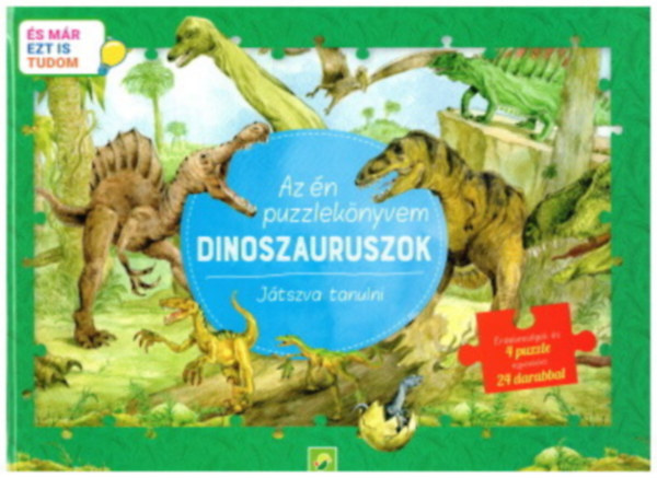 Az �n puzzlek�nyvem: Dinoszauruszok