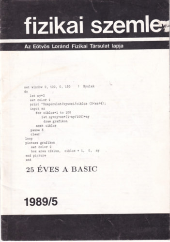 Marx Gyrgy - Fizikai szemle 1989/5