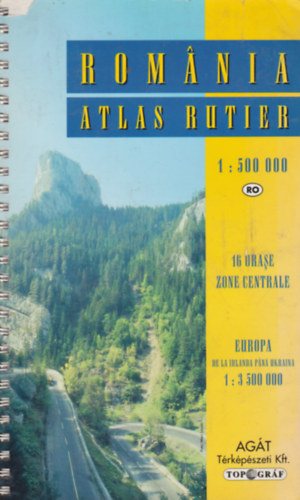 Romnia Atlas Rutier 1: 500000