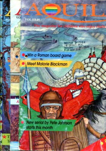 Nincs feltüntetve - Aquila - The magazine for children who enjoy challenges (4 db)