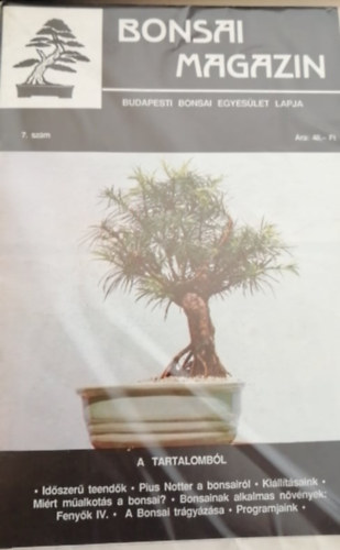 Ismeretlen Szerz - Bonsai Magazin 7. szm