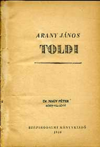 Arany J�nos - Toldi
