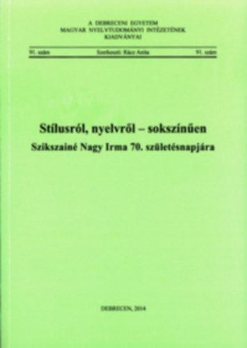 Dobi Edit - Stílusról, nyelvről - sokszínűen
