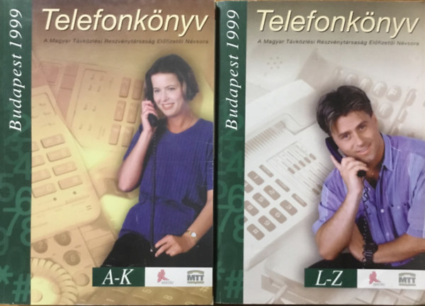 Telefonköny - Budapest 1999 (2 kötet)