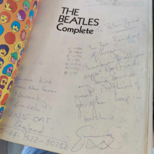 The Beatles Complete: Guitar Edition (Emma Kirk dediklta a Peter's Band szmra!!)