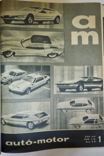 Autó-motor 1969. teljes évfolyam