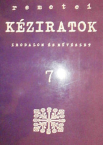 Remetei kziratok 6-9. (4 ktet)