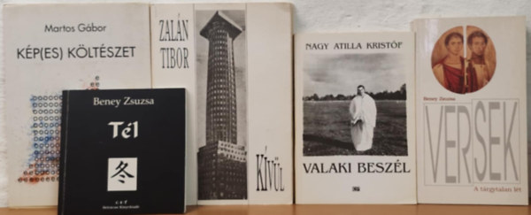 Zaln Tibor, Beney Zsuzsa, Nagy Attila Kristf Martos Gbor - Magyar kortrs irodalmi knyvcsomag