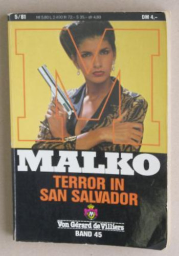 MALKO - Terror in San Salvador Band 45